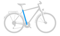 Zum Rahmengrößen-Rechner Trekkingbike