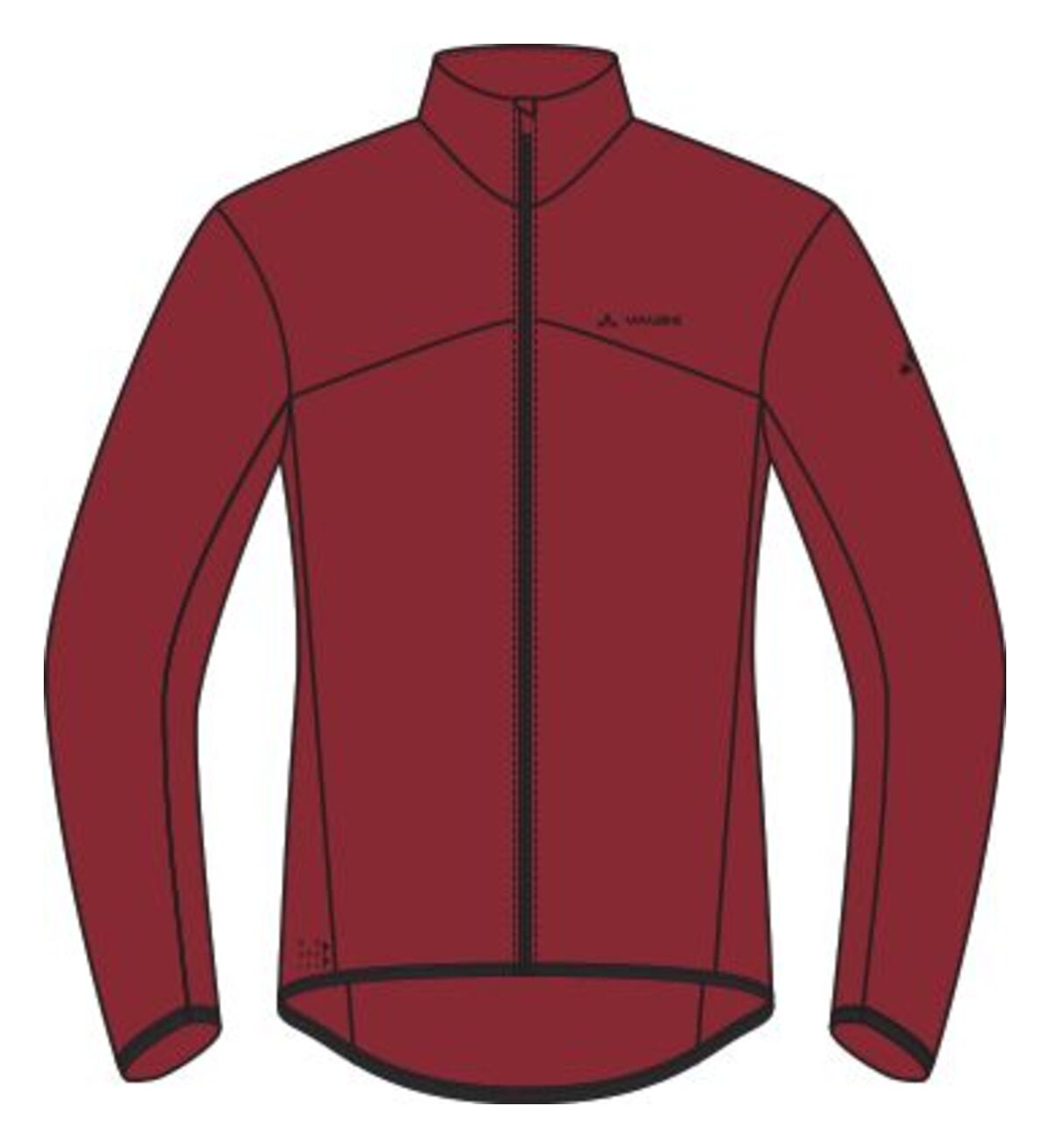 VAUDE Matera Air Jas Heren rood