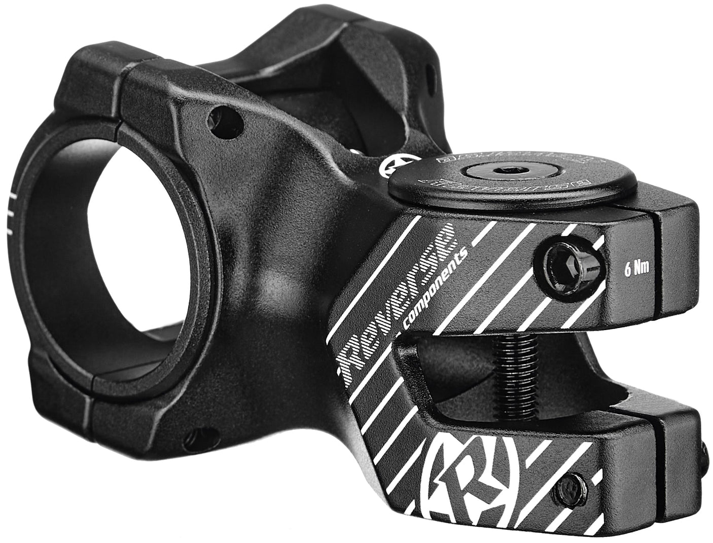 Reverse Black ONE D-2 Stuurpen Ø31,8/35mm zwart/grijs