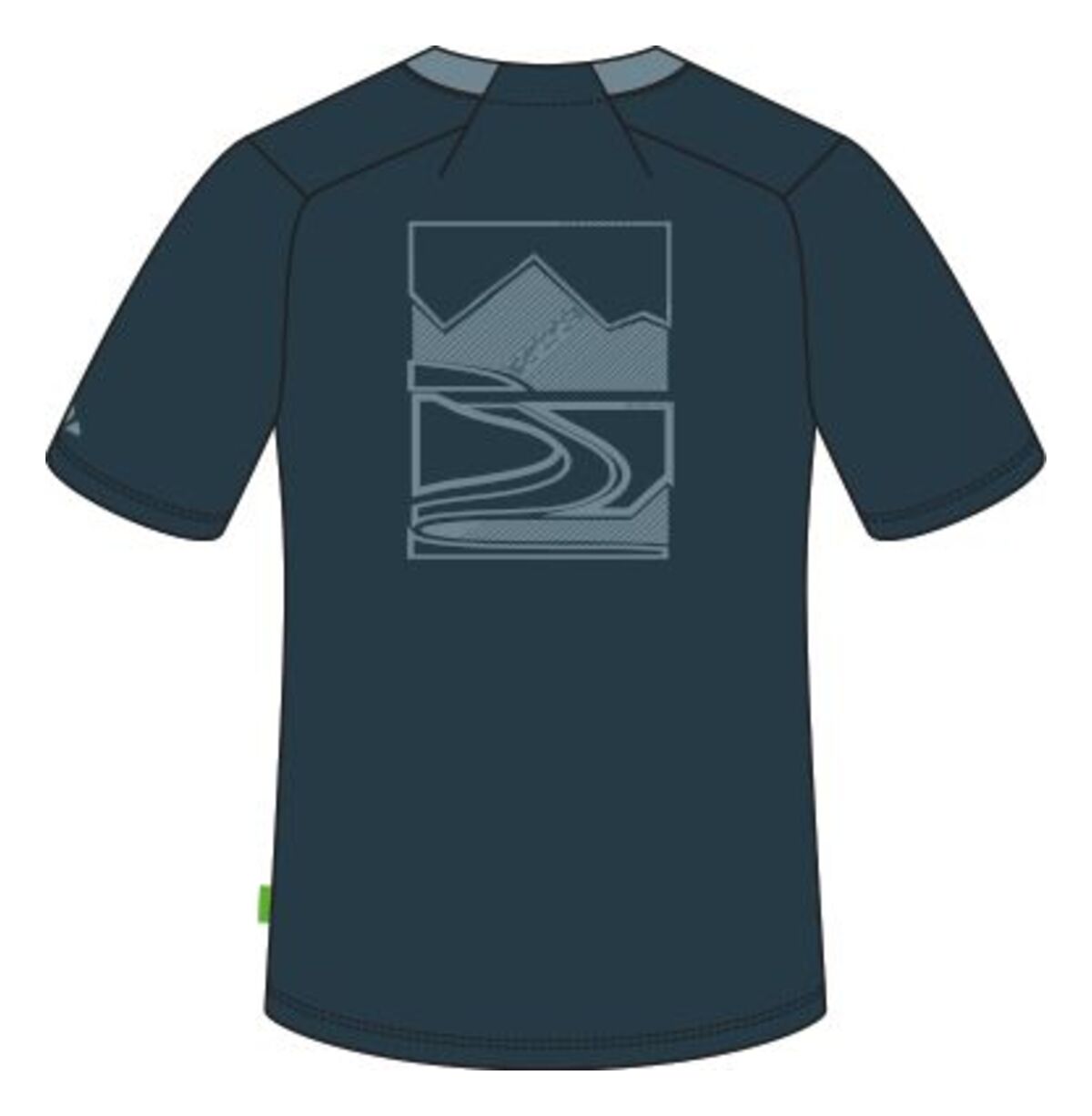 VAUDE Loamer Shirt Dames blauw