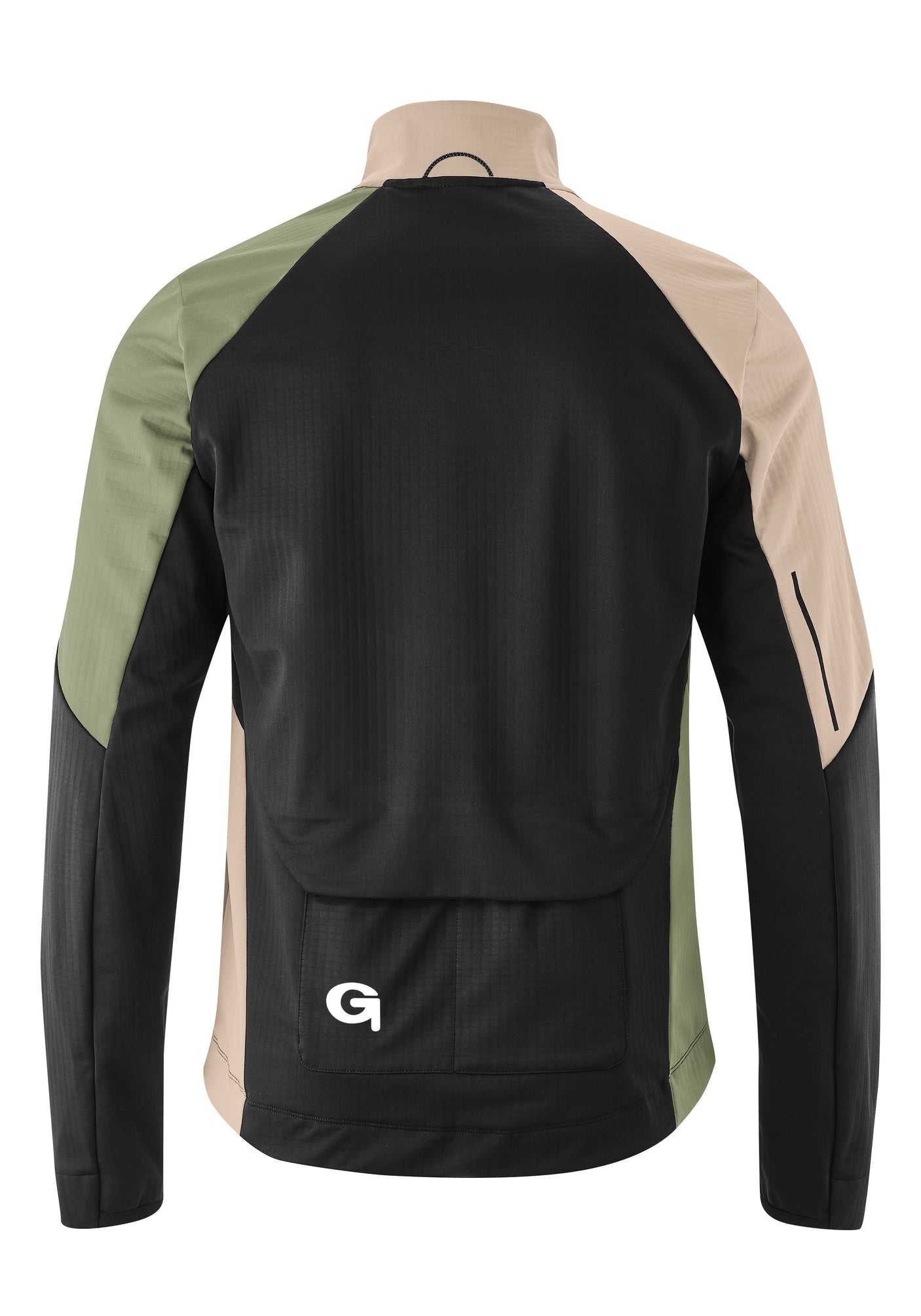 Gonso Trail Jas Softshell Heren Zwart/timson Sand/bellourt Castle
