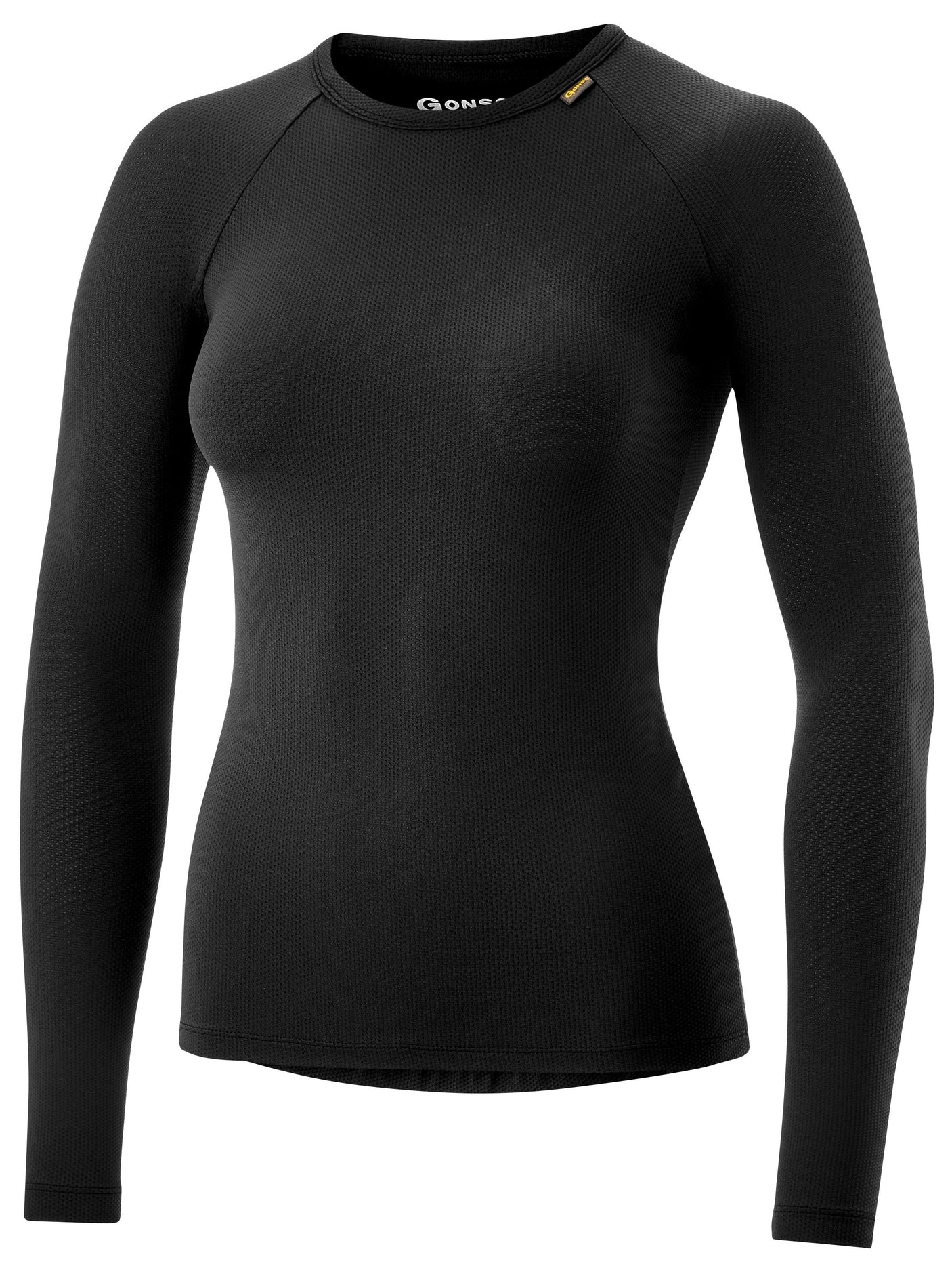 Gonso Base Shirt Lange Mouwen Dames Zwart