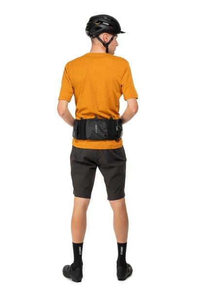 Cube GRAVEL korte mouw shirt groen