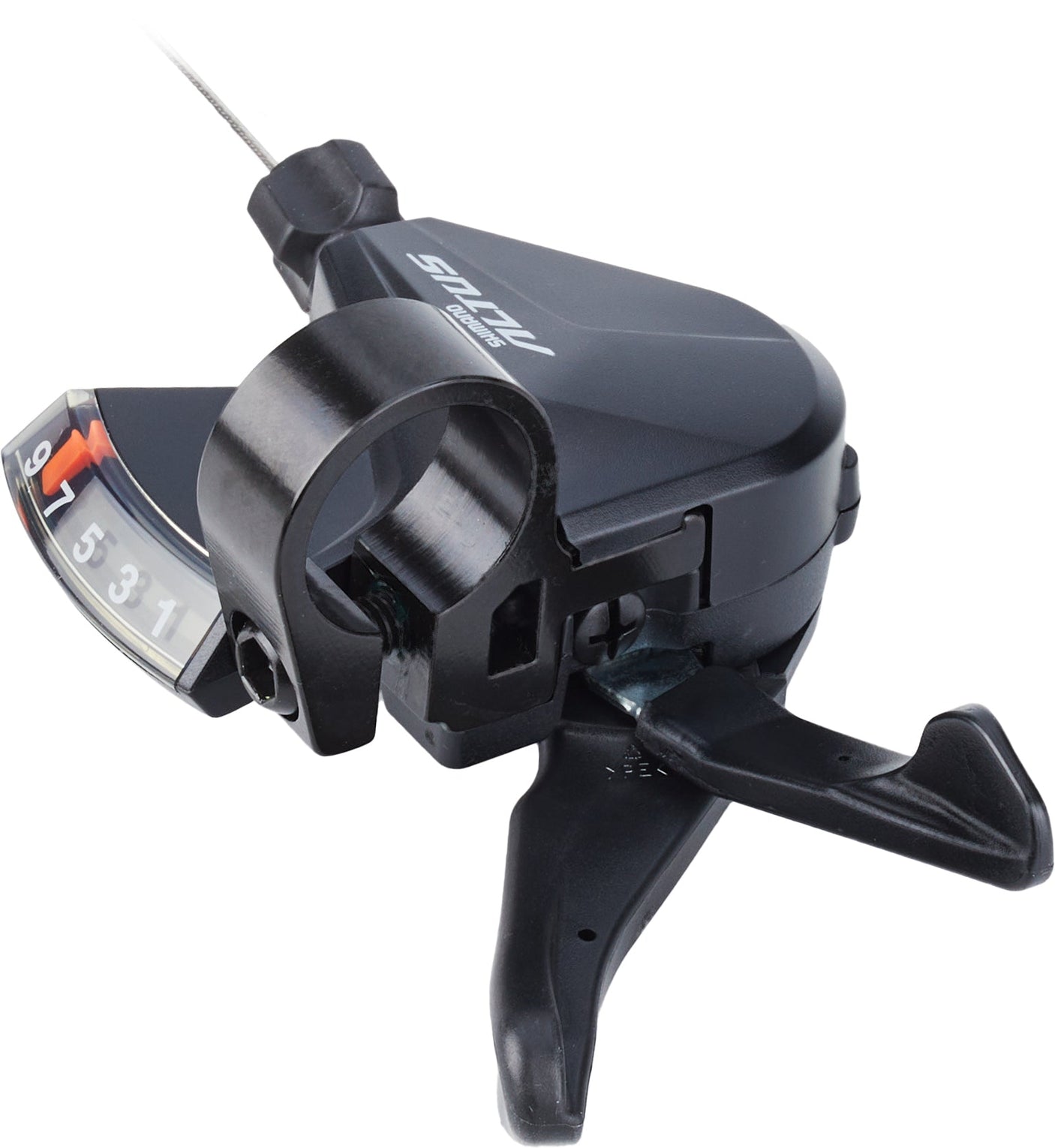 Shimano Altus SL-M2010 Rapidfire Plus 9-speed rechts zwart