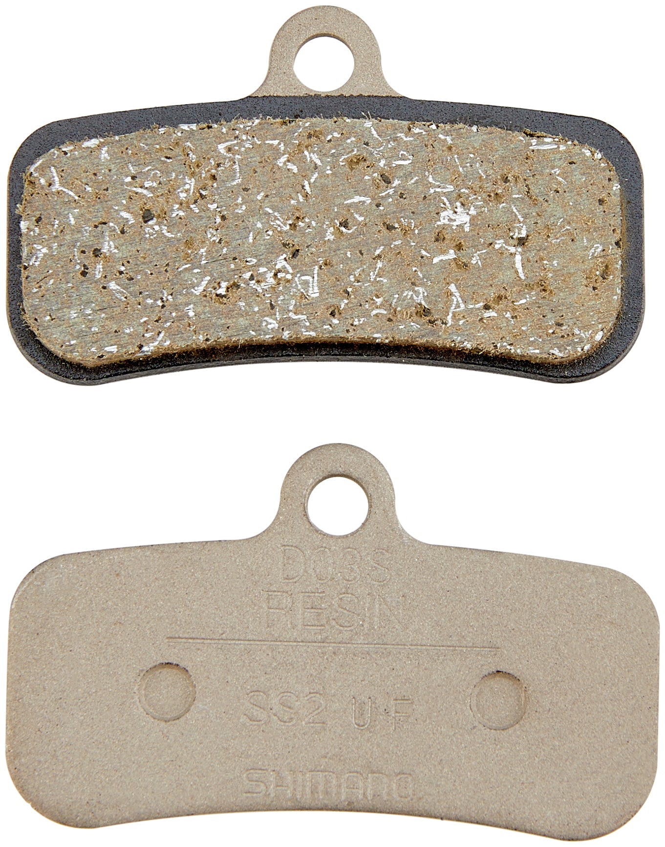 Shimano D03S-RX resin remblokken voor schijfremmen voor XT/SLX/Saint/Zee