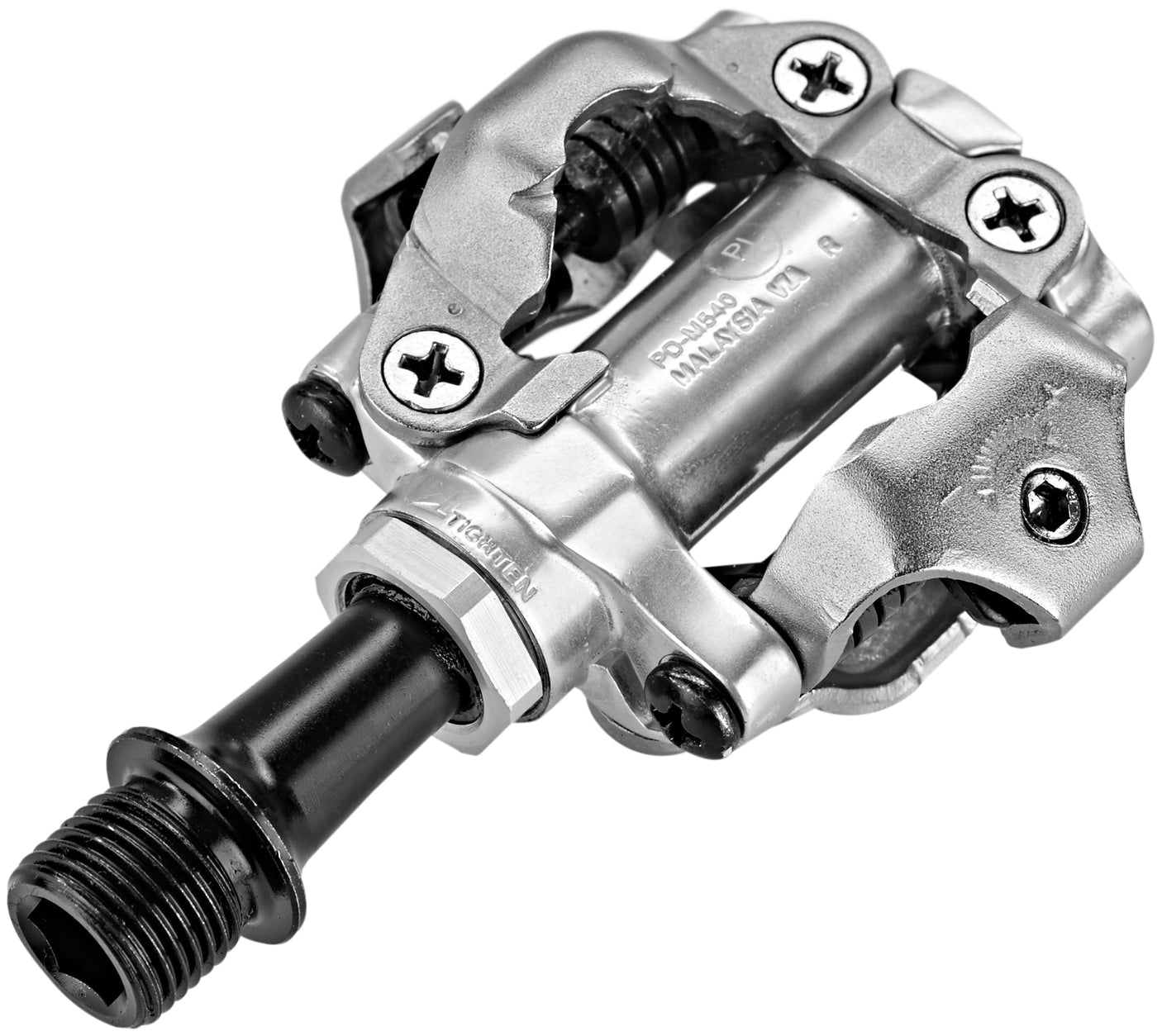 Shimano PD-M540 SPD-pedalen zilver
