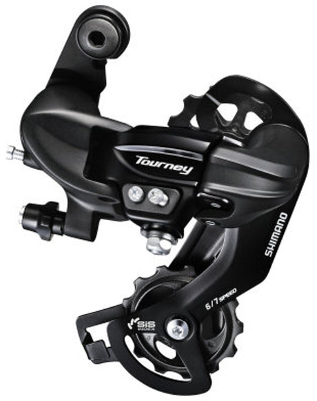 Shimano Tourney RD-TY300 achterderailleur 6/7-speed directe montage zwart