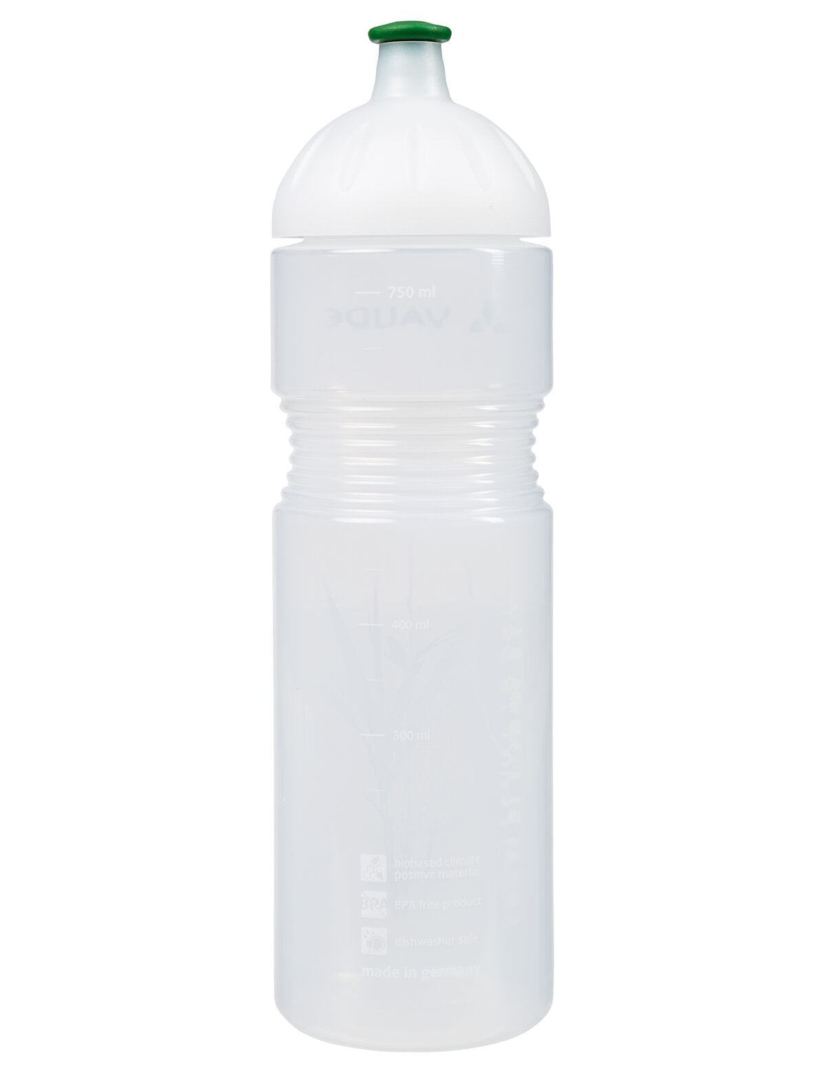 VAUDE Organic fietsdrinkfles 750ml transparant