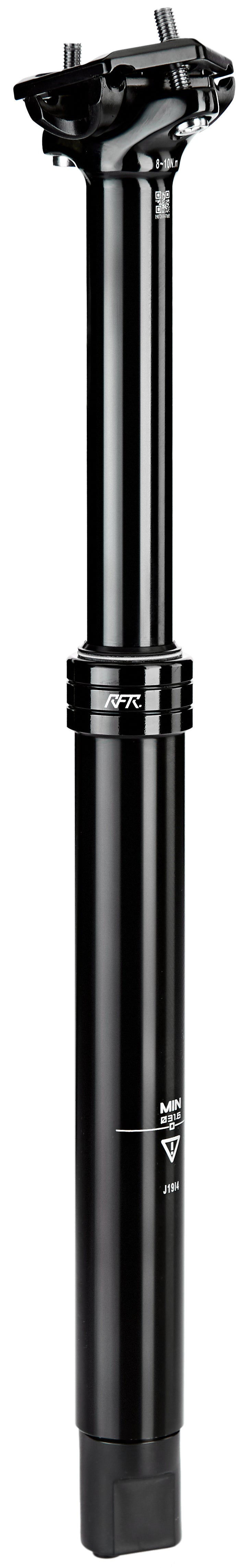 RFR Pro Inside zadelpen 120mm Ø31,6mm zwart