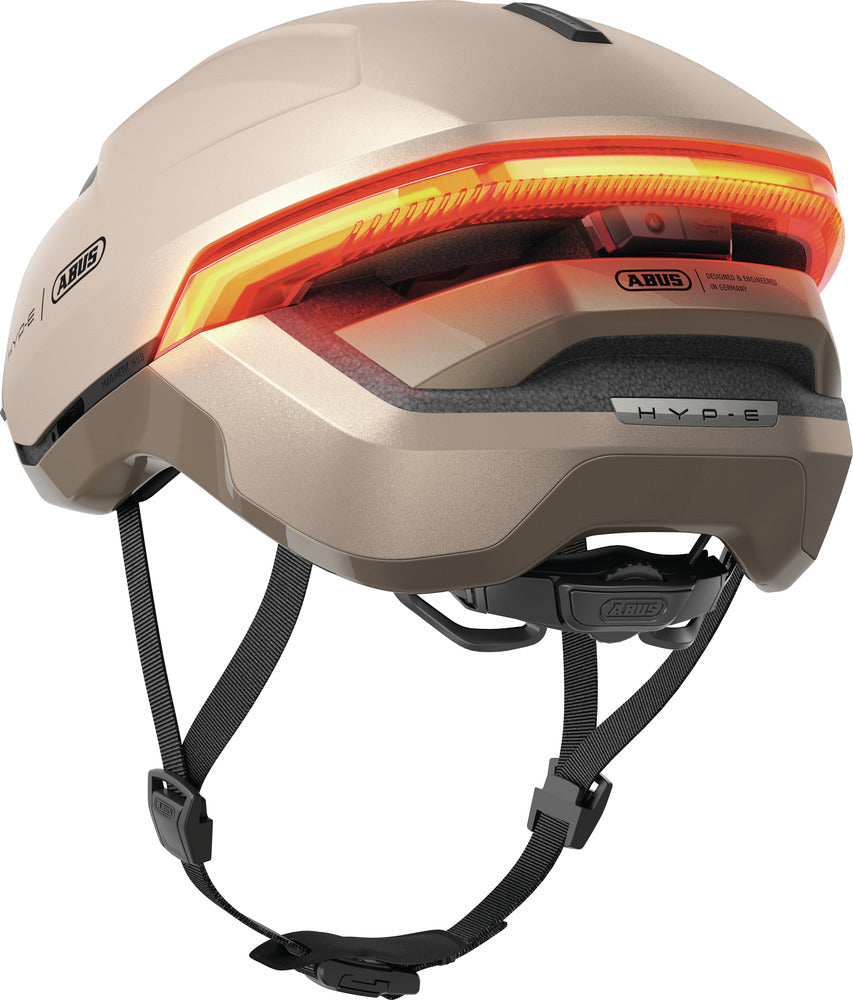 ABUS HYP-E Helm Urban champagne goud