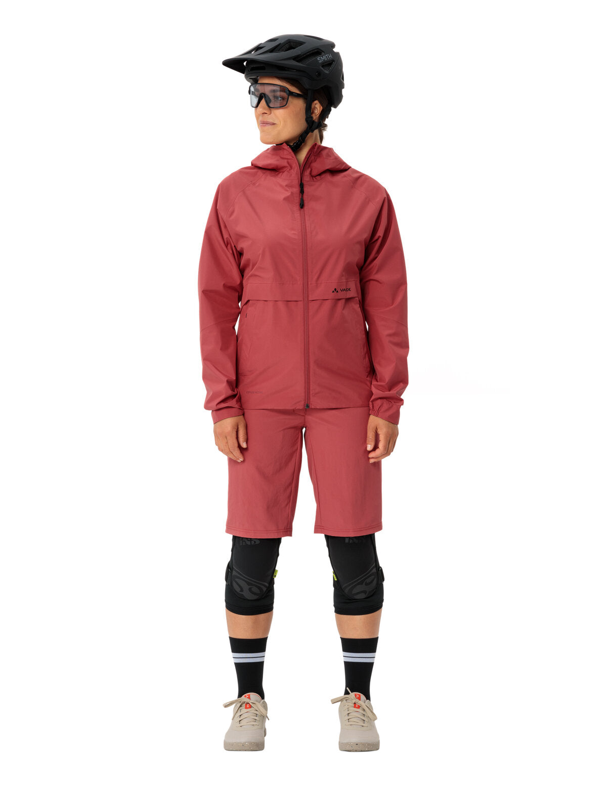 VAUDE Loamer Rain Jacket Dames oranje