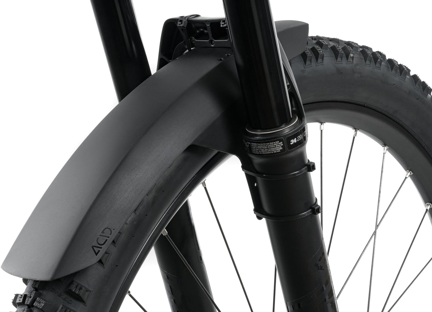 ACID spatbord MUD BLOCKER vooraan kort