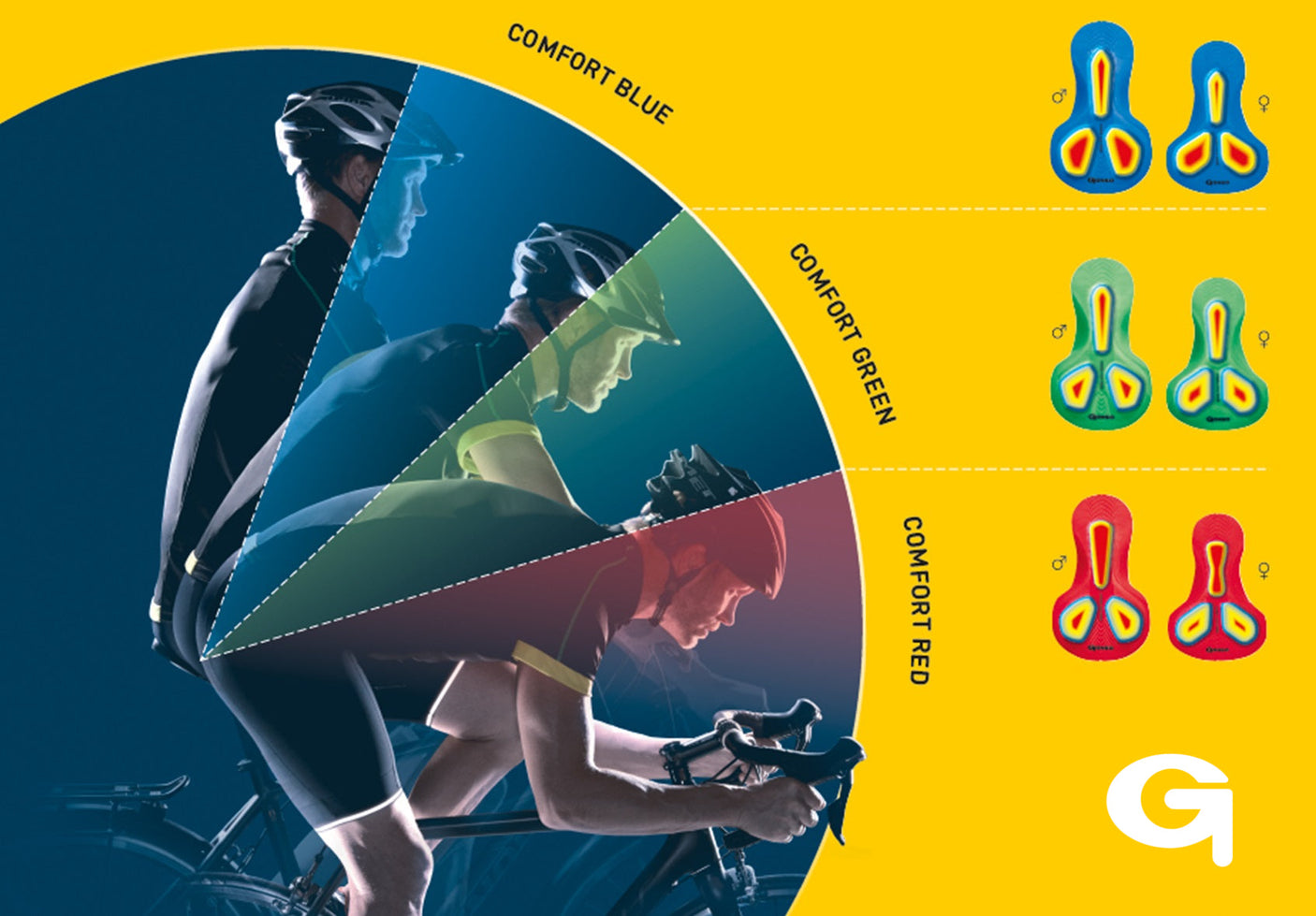 Gonso Sitivo W zwart / vuur