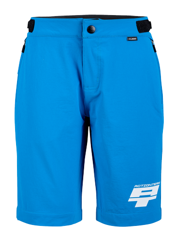 Cube MTB Baggy Short ROOKIE X Actieteam blauw