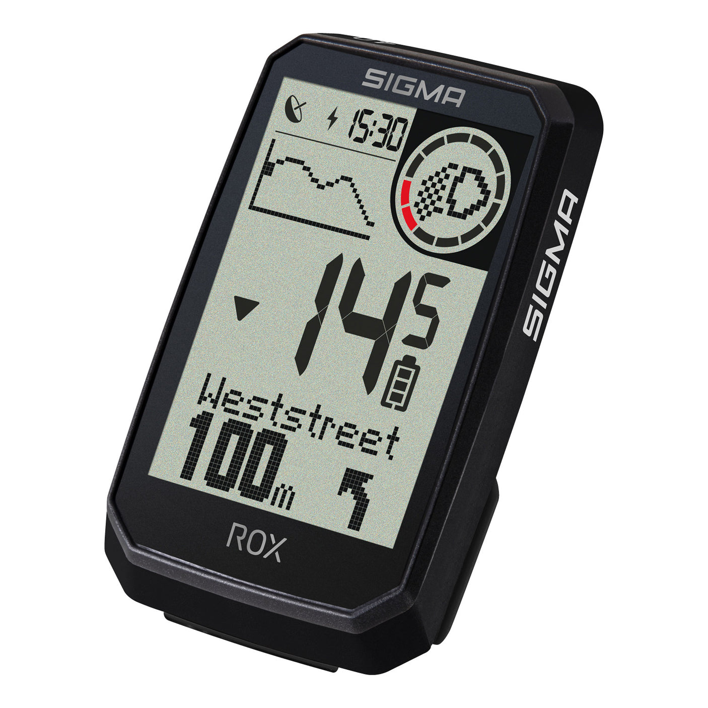 Sigma ROX 4.0 Endurance Navigatiecomputer HR Set zwart