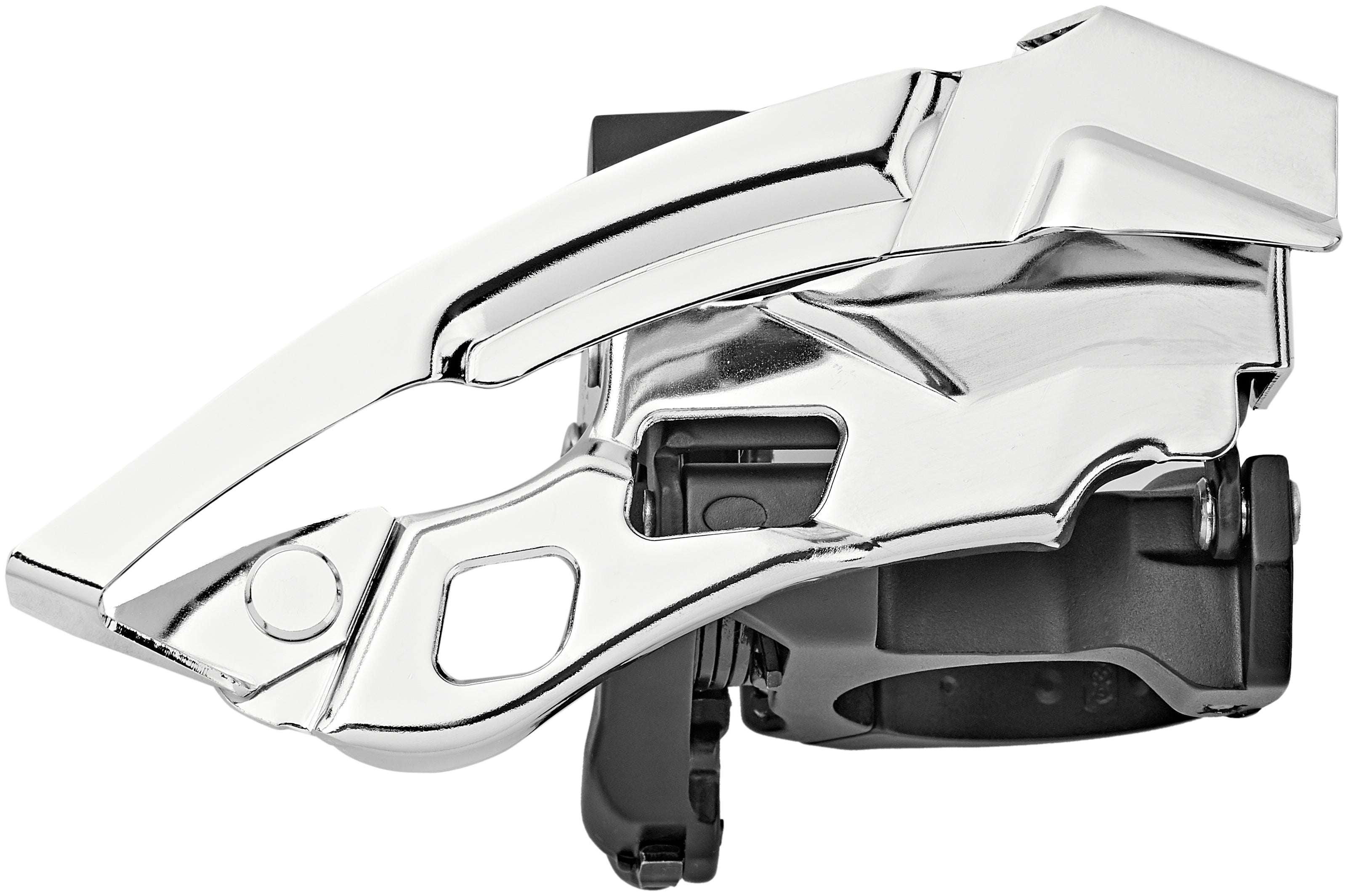 Shimano Deore XT Trekking FD-T8000 Voorderailleur Klem diep 3x10 Down Swing zwart