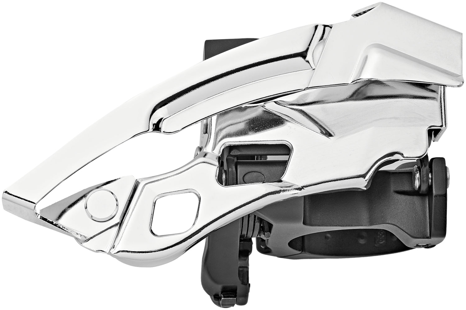 Shimano Deore XT Trekking FD-T8000 Voorderailleur Klem diep 3x10 Down Swing zwart