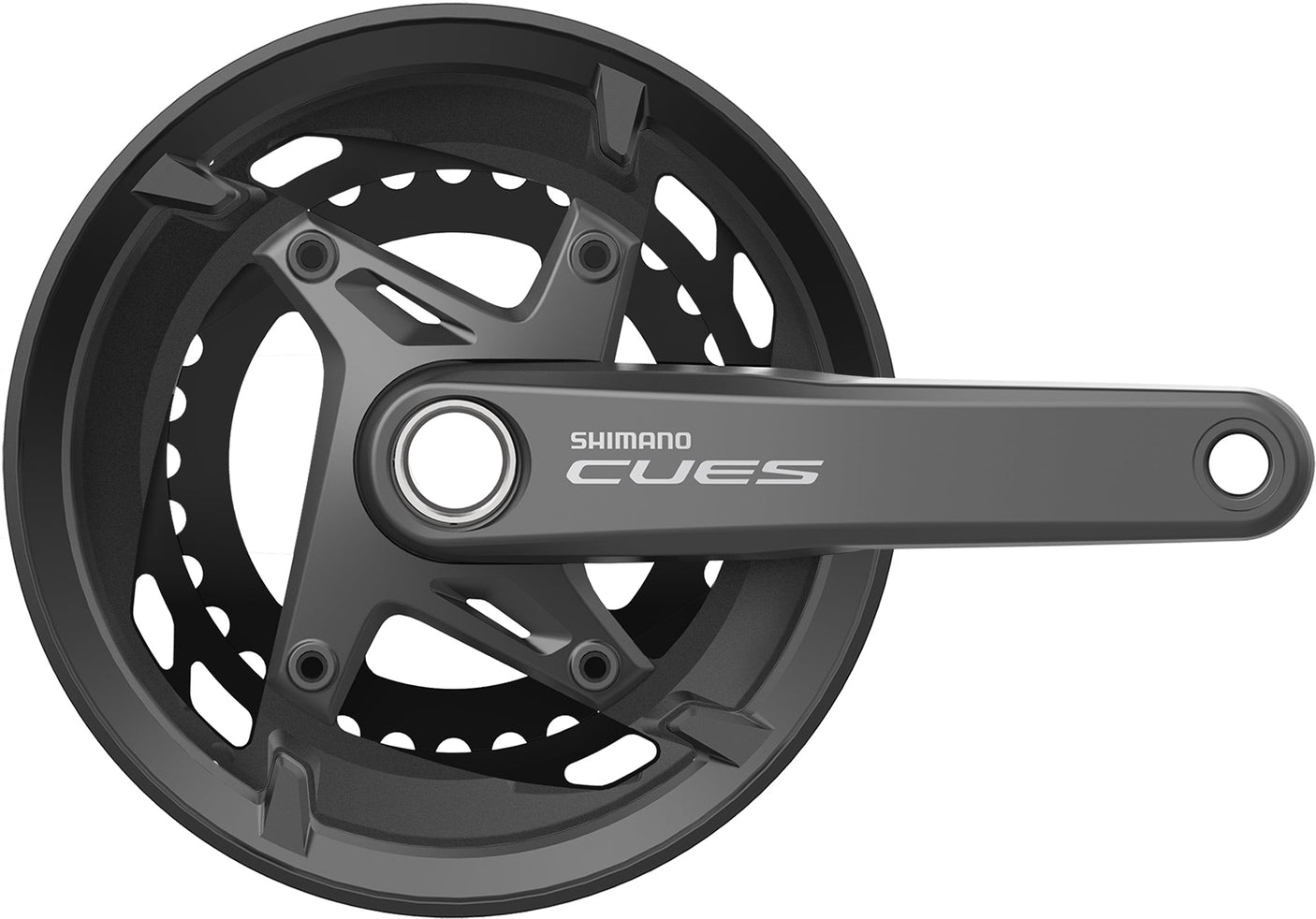 Shimano Cues FC-U6010-2 crankstel 11-speed 46-32T met kettingbeschermer