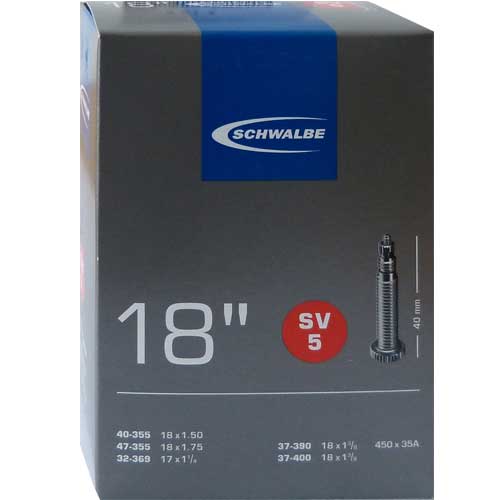 SCHWALBE No.5 binnenband 18"