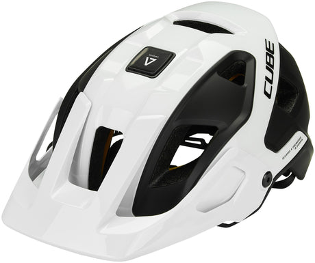 CUBE Helm STROVER wit´n´black