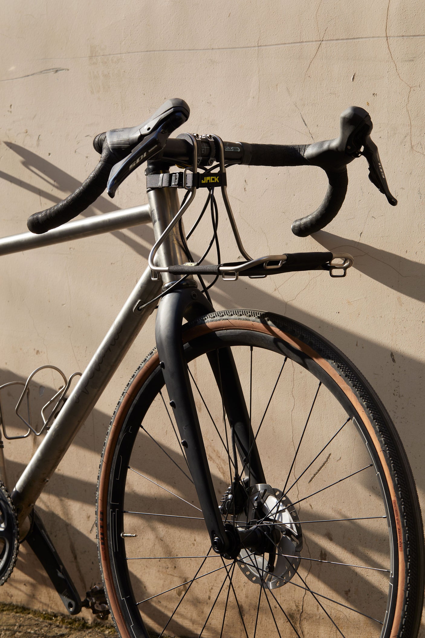 Jack the Bikerack Jack The Bike Rack Stuurdrager classic/geel