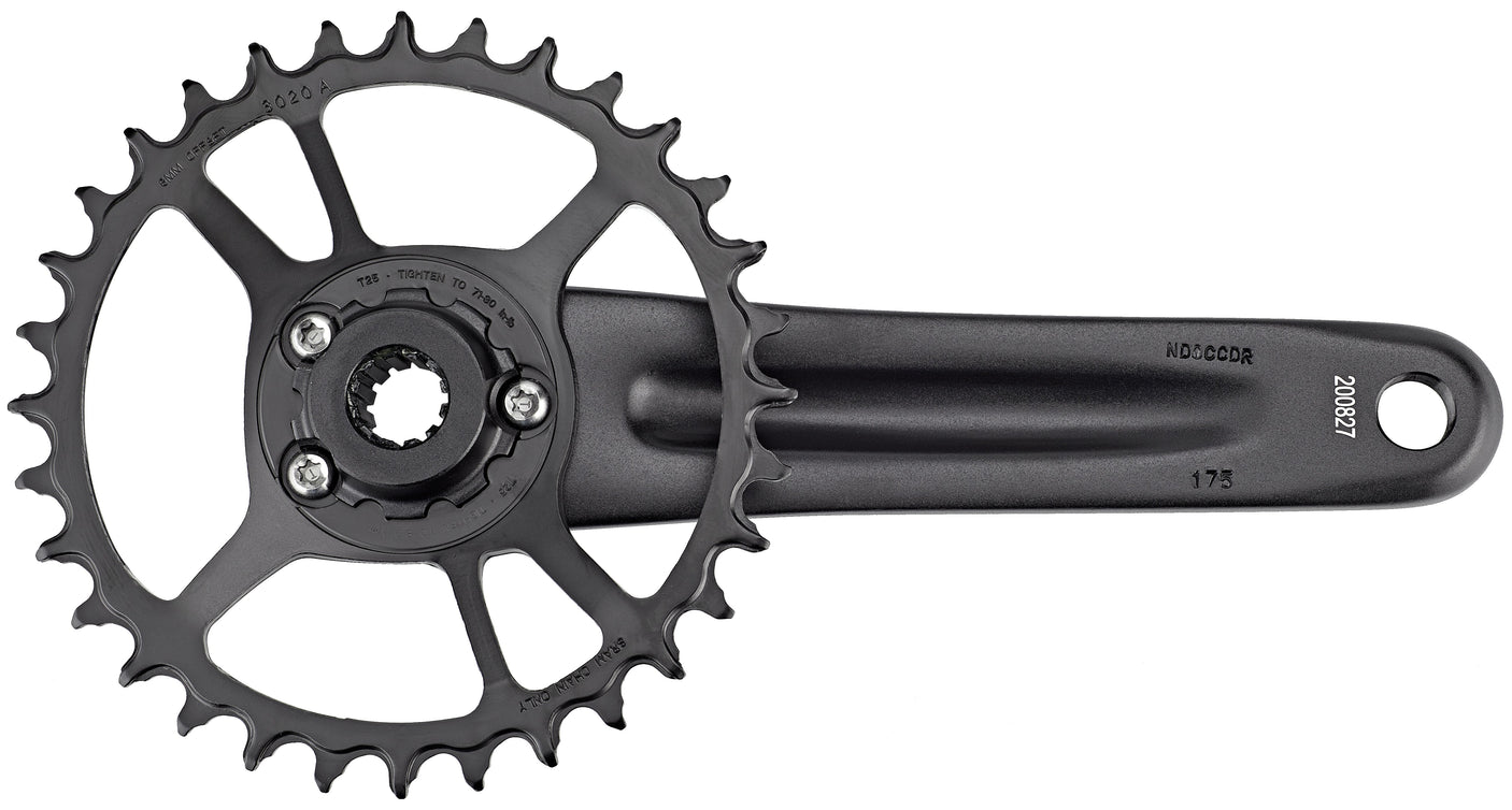 SRAM SX Eagle Power Spline crankstel 32T 12-speed zwart
