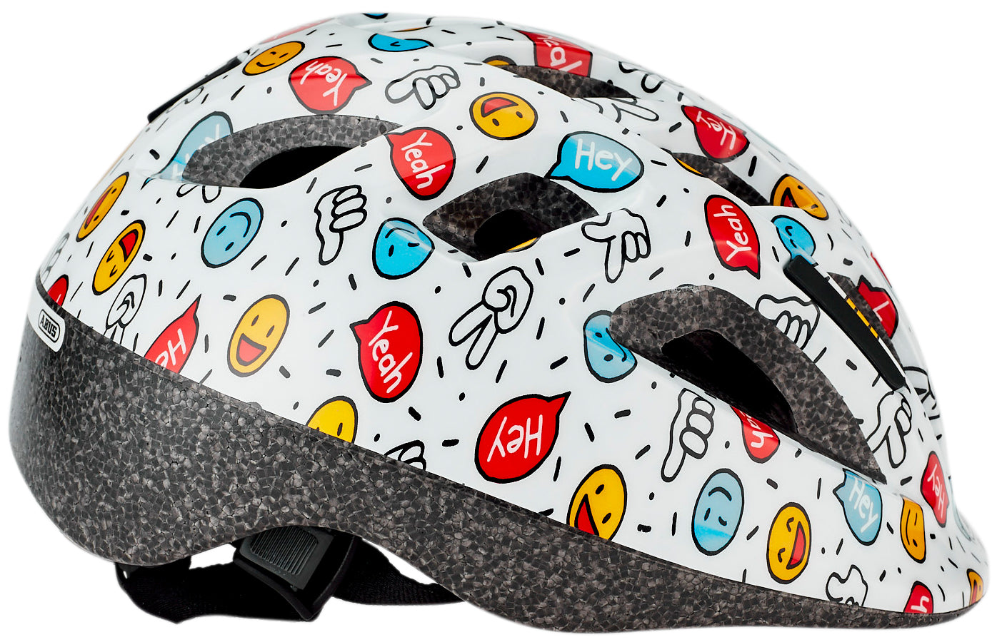 ABUS Smooty 2.0 Helm Kids wit smiley