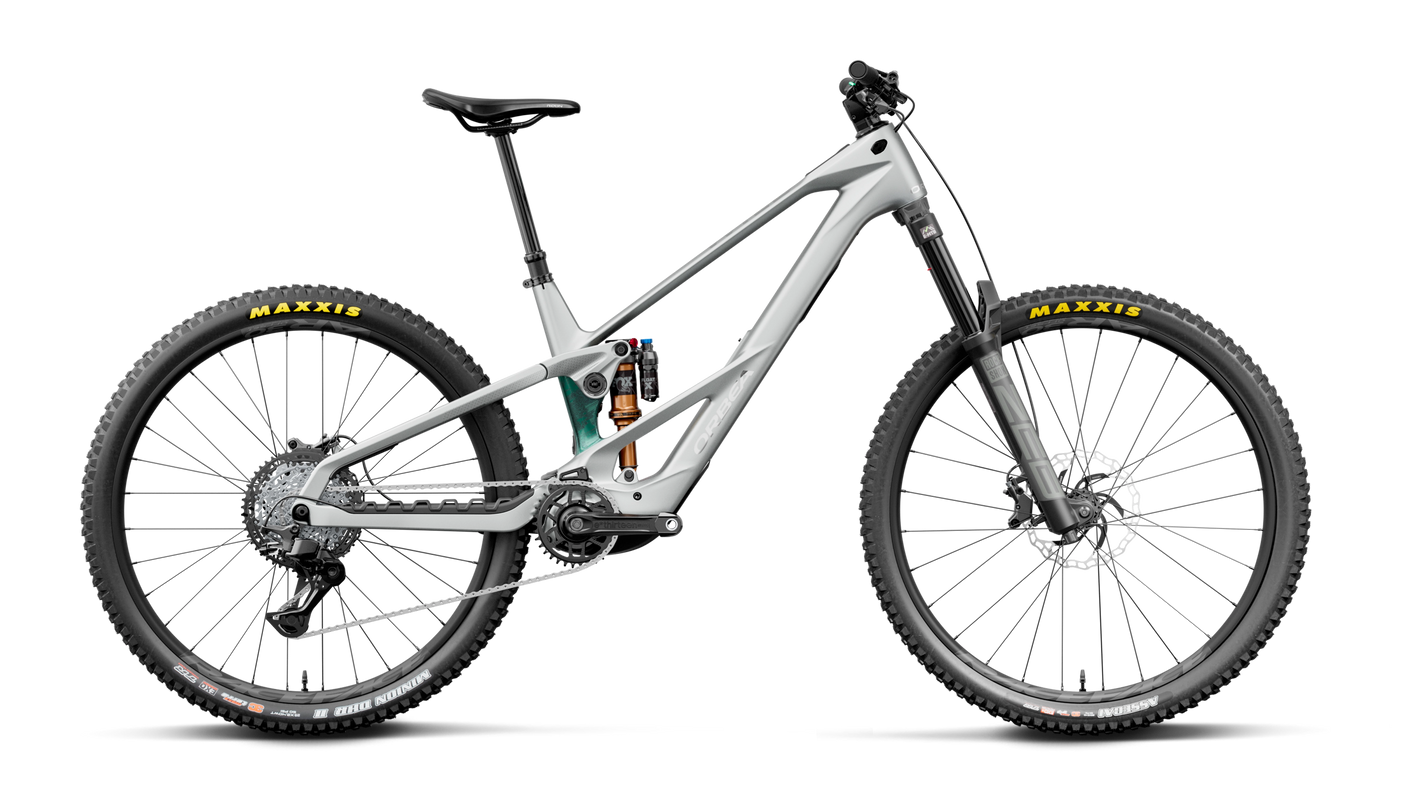 Orbea WILD LT M20 Smooth Zilver (Mat) - Escape Groen C. View (Glans)
