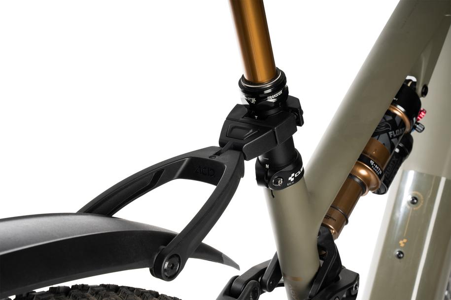 Acid VANE PRO spatbord 27,5-29" CLICK achter black´n´grey