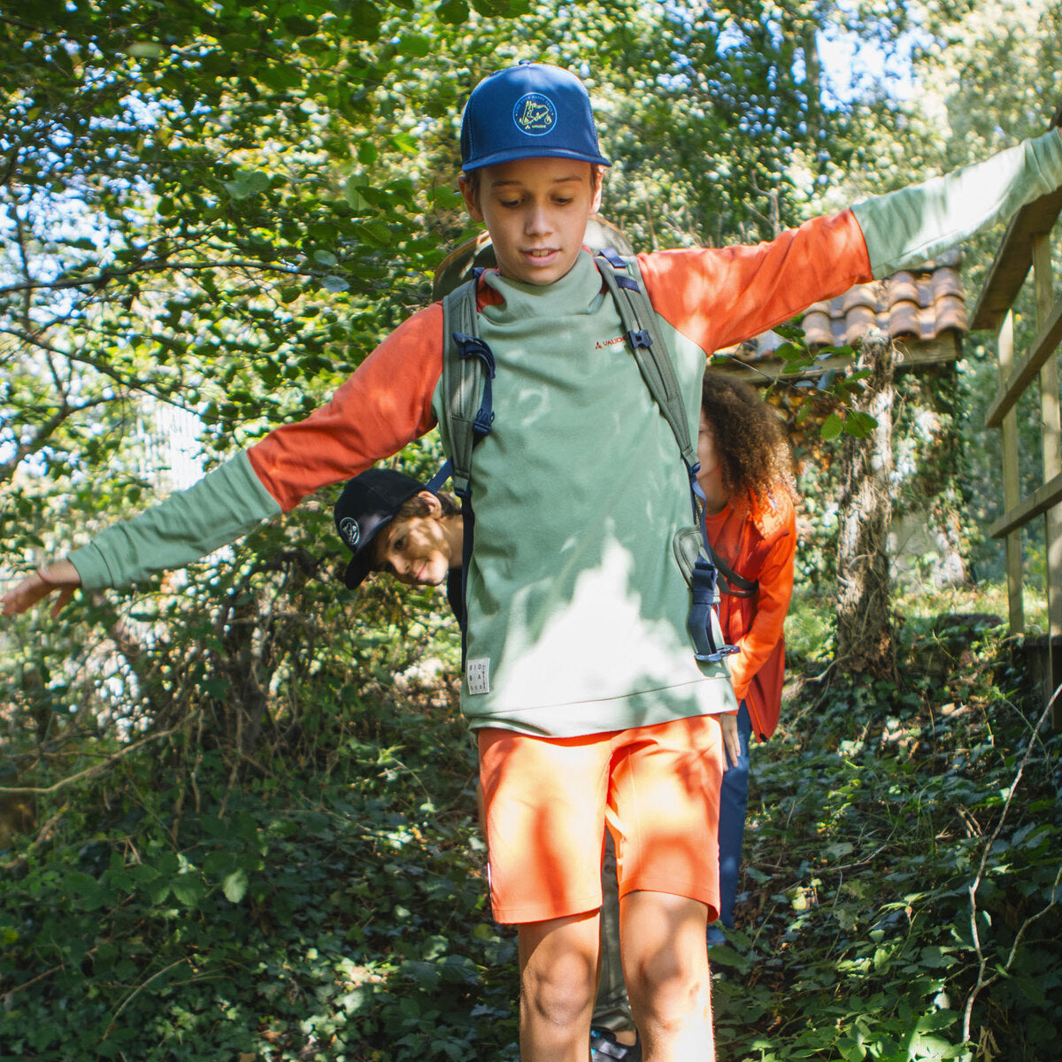 VAUDE Kids Qimsa Stretch Shorts blauw