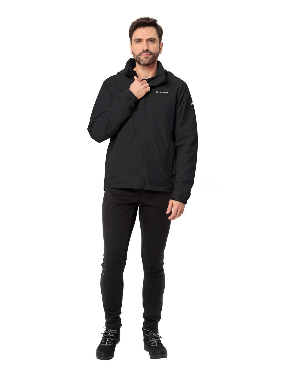 VAUDE Escape Bike Warm Jas Heren zwart