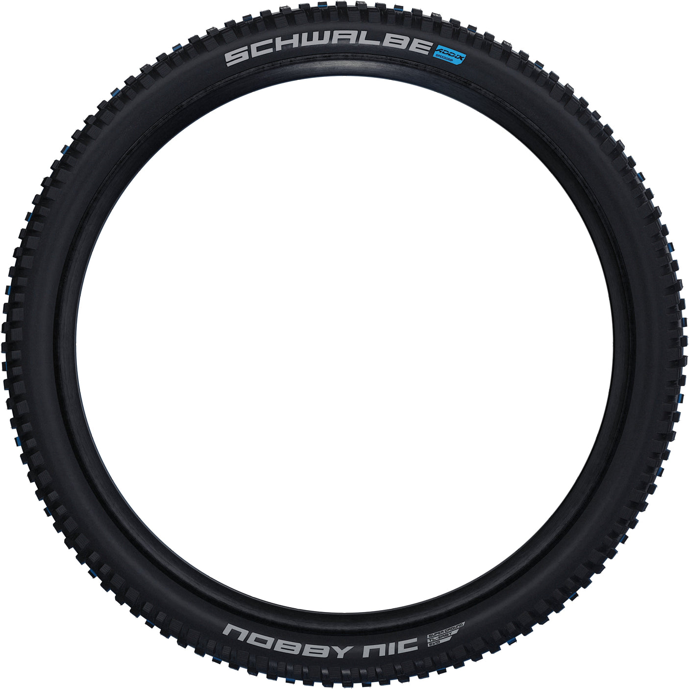 Schwalbe Nobby Nic Super Ground Evo vouwband 27.5x2.25" TLE E-50 Addix Speedgrip SnakeSkin zwart