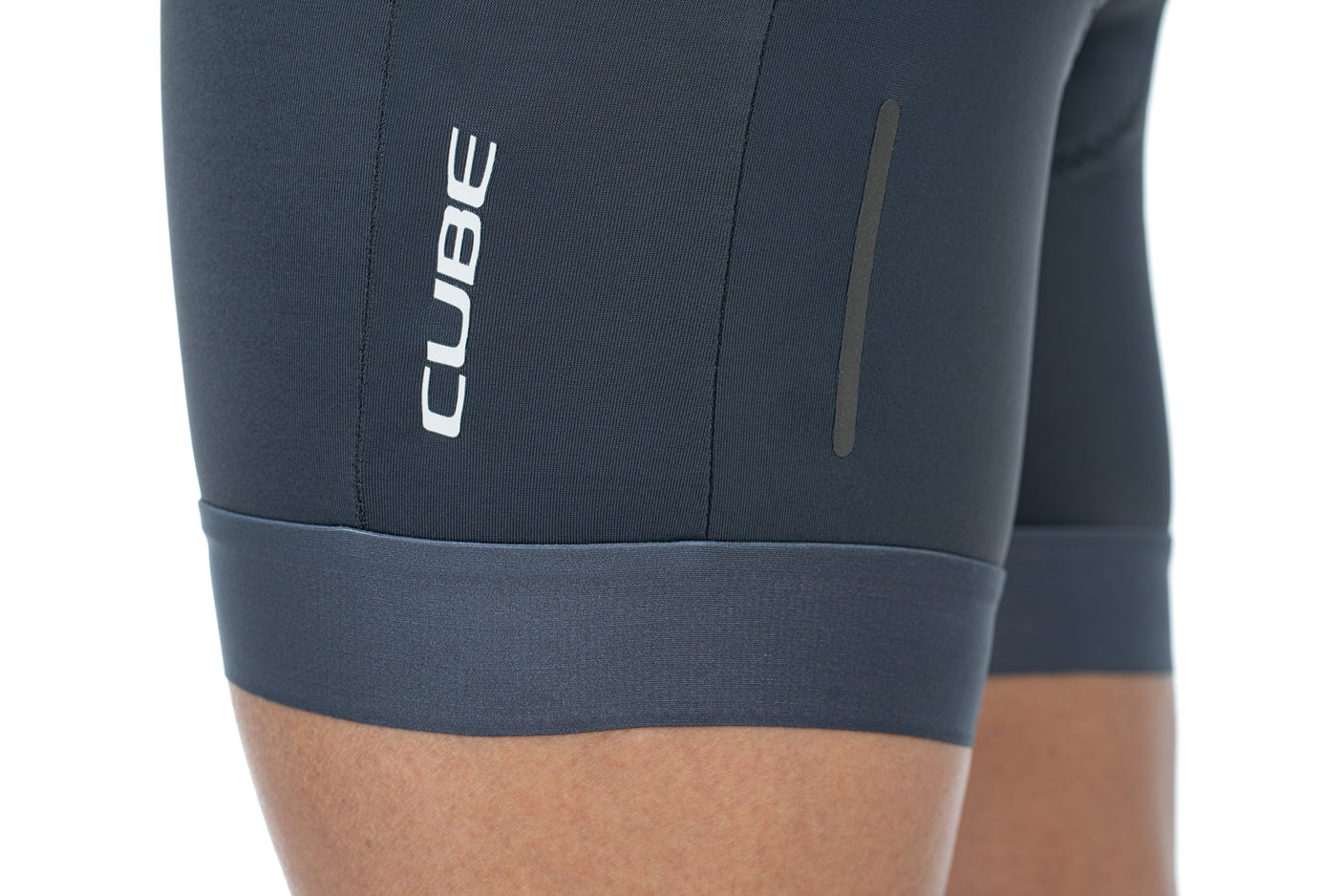 CUBE BLACKLINE WS korte fietsbroek grijs