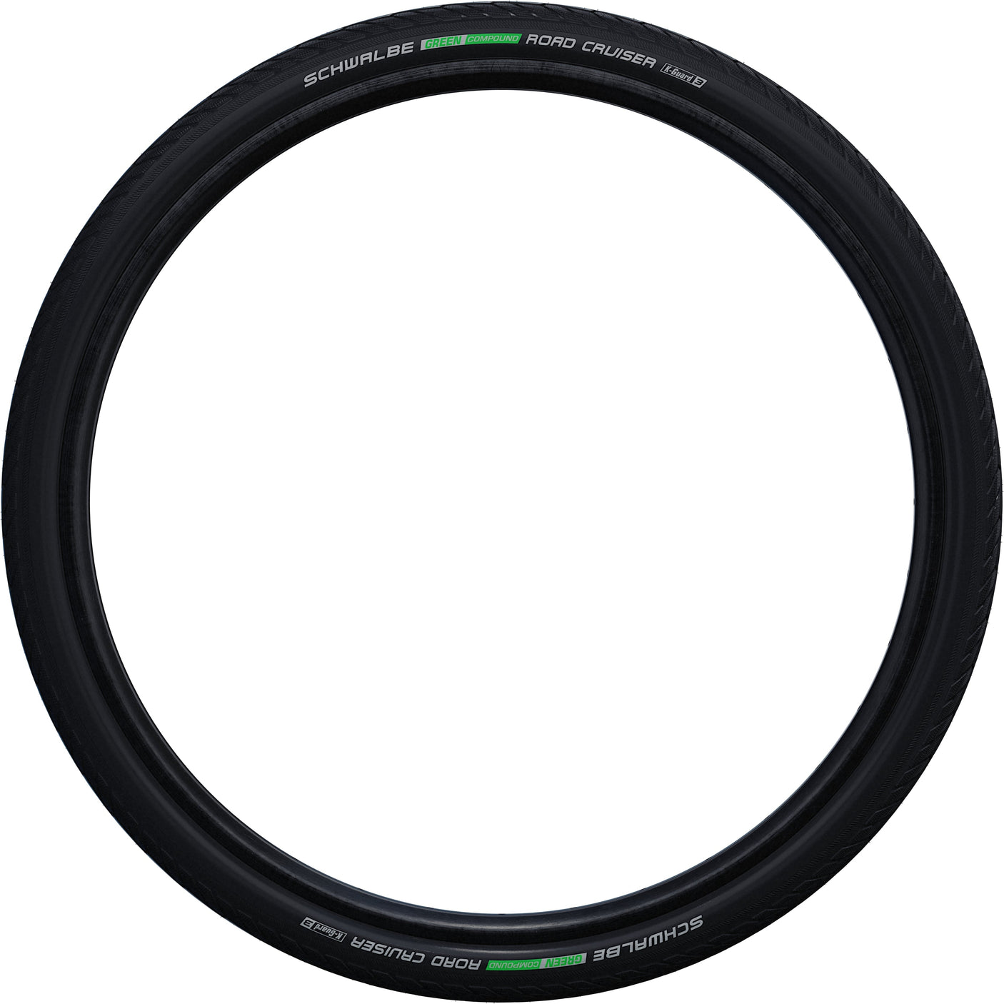 Schwalbe Road Cruiser Draadband 12x2.00" Active TwinSkin K-Guard Groen