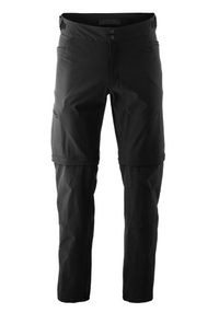 Gonso Adventure Pants Zip Off M | Heren softshellbroek | black – aktuelle Variante