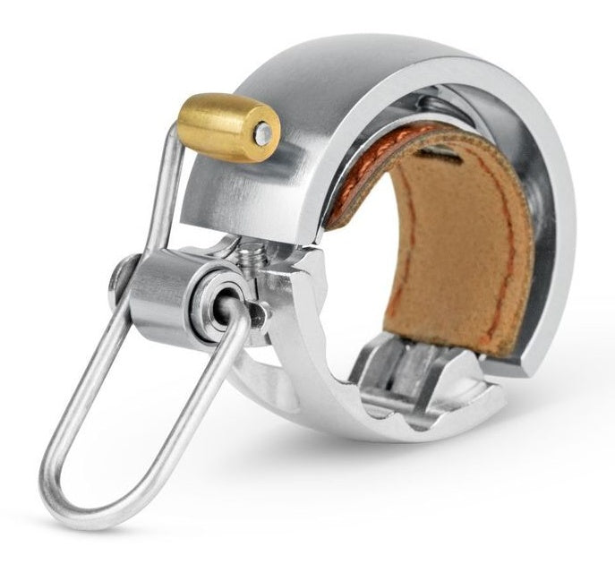 Knog Oi Luxe Small Fietsbelf 22,2mm zilver
