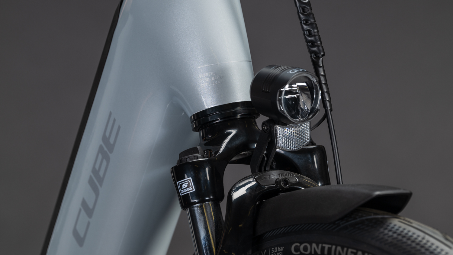 Cube Supreme Hybrid Comfort ONE 600 Easy Entry mistgrijs´n´reflex (2026)