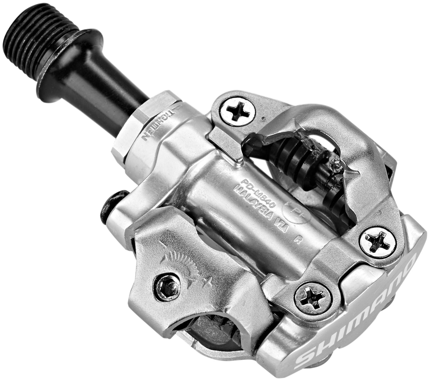 Shimano PD-M540 SPD-pedalen zilver