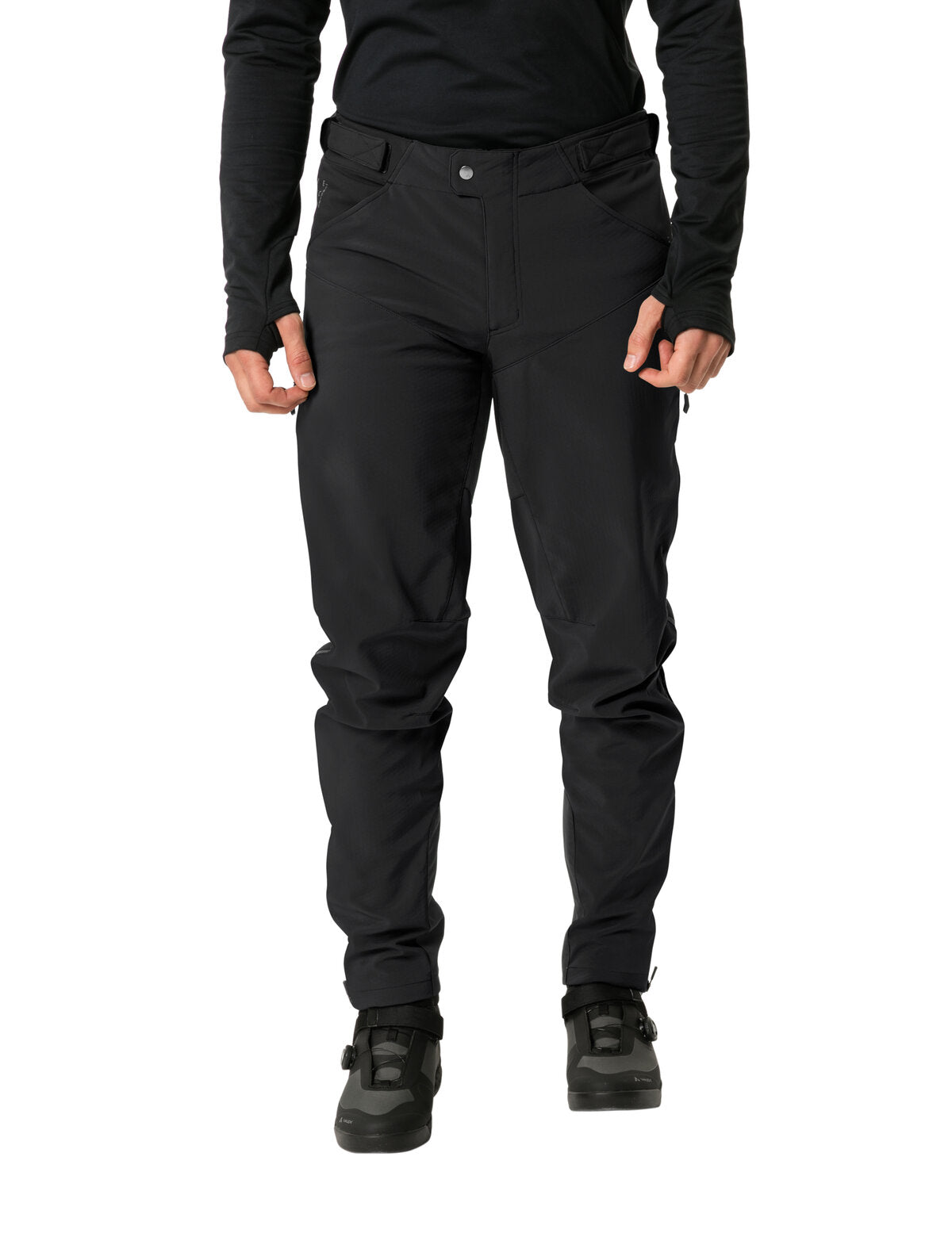 VAUDE Qimsa Softshell Broek II Heren zwart