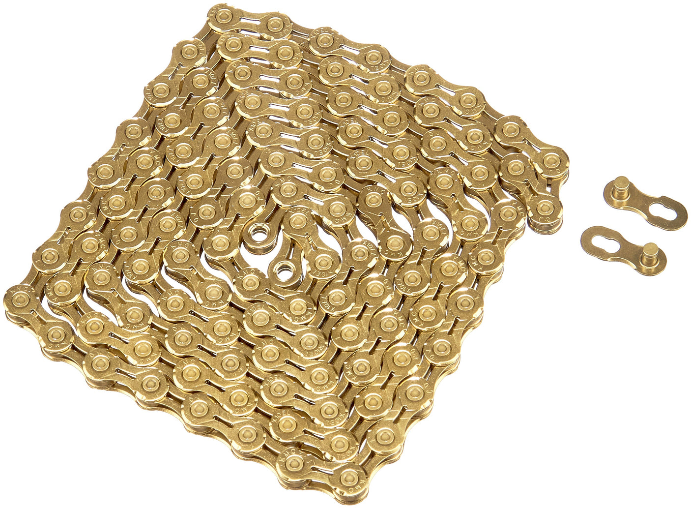 KMC X10EL Ti-N Ketting 10-speed goud