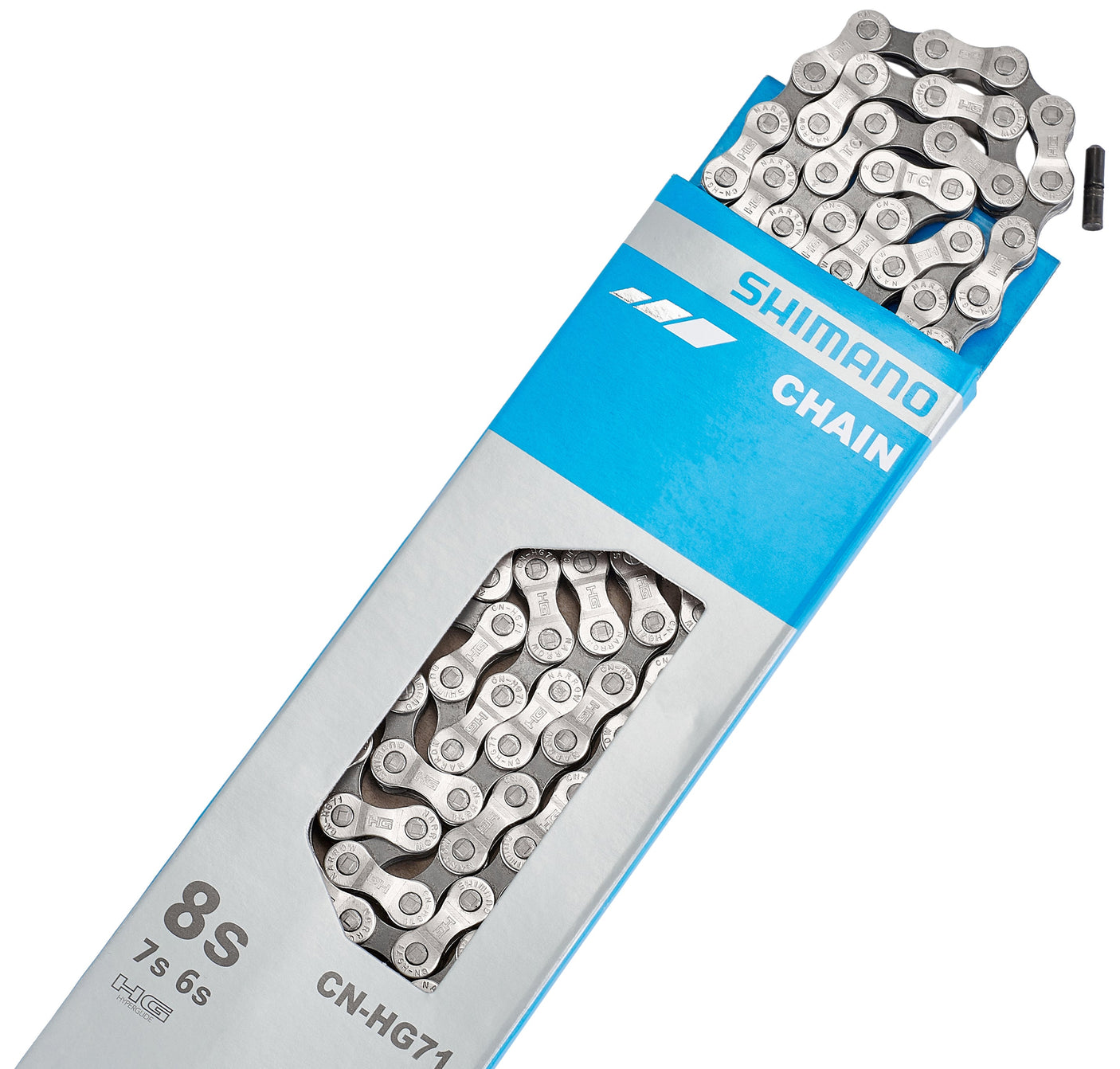 Shimano CN-HG71 ketting 7/8-speed zilver