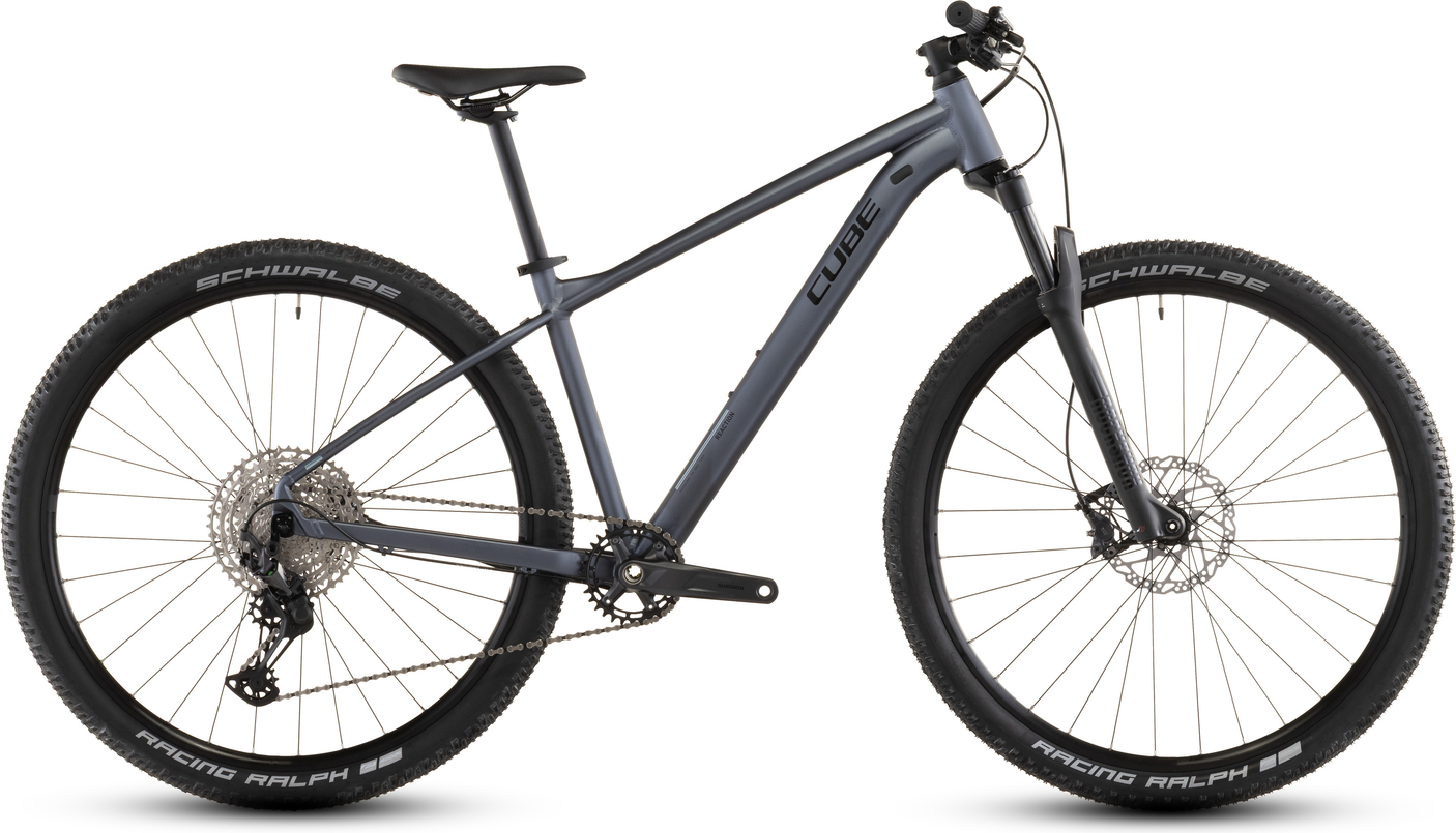 Cube Reaction SLX metallicgrijs´n´black (2026)