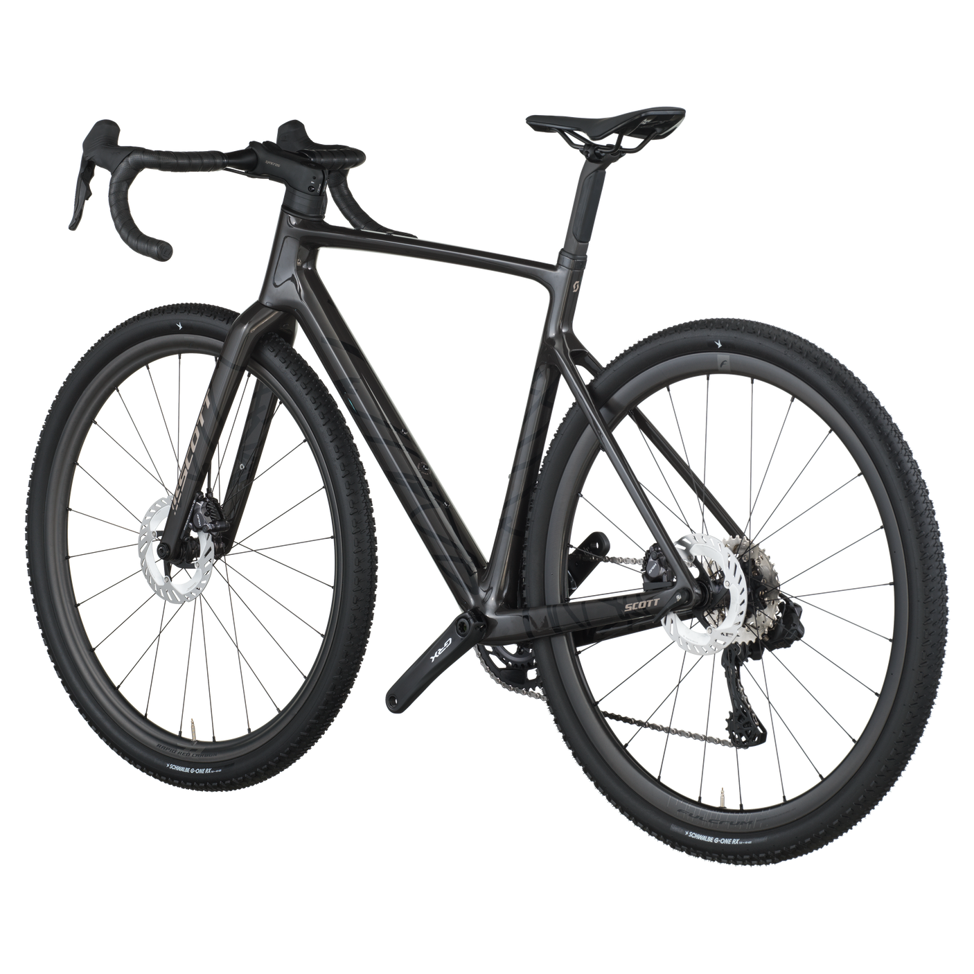 Scott Addict Gravel 15 carbon zwart