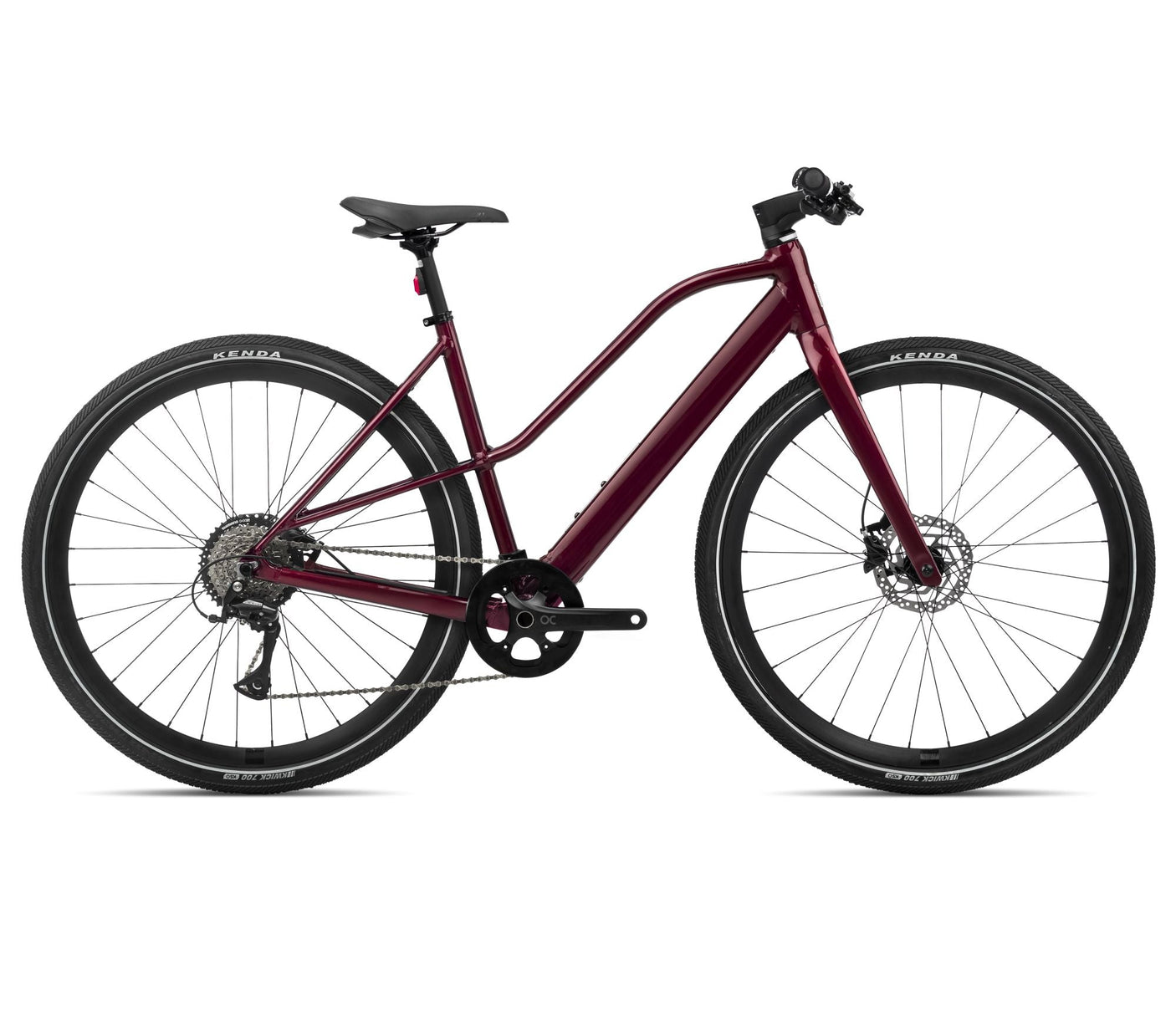 Orbea VIBE MID H30 Metallic Bourgondisch Rood (2024)
