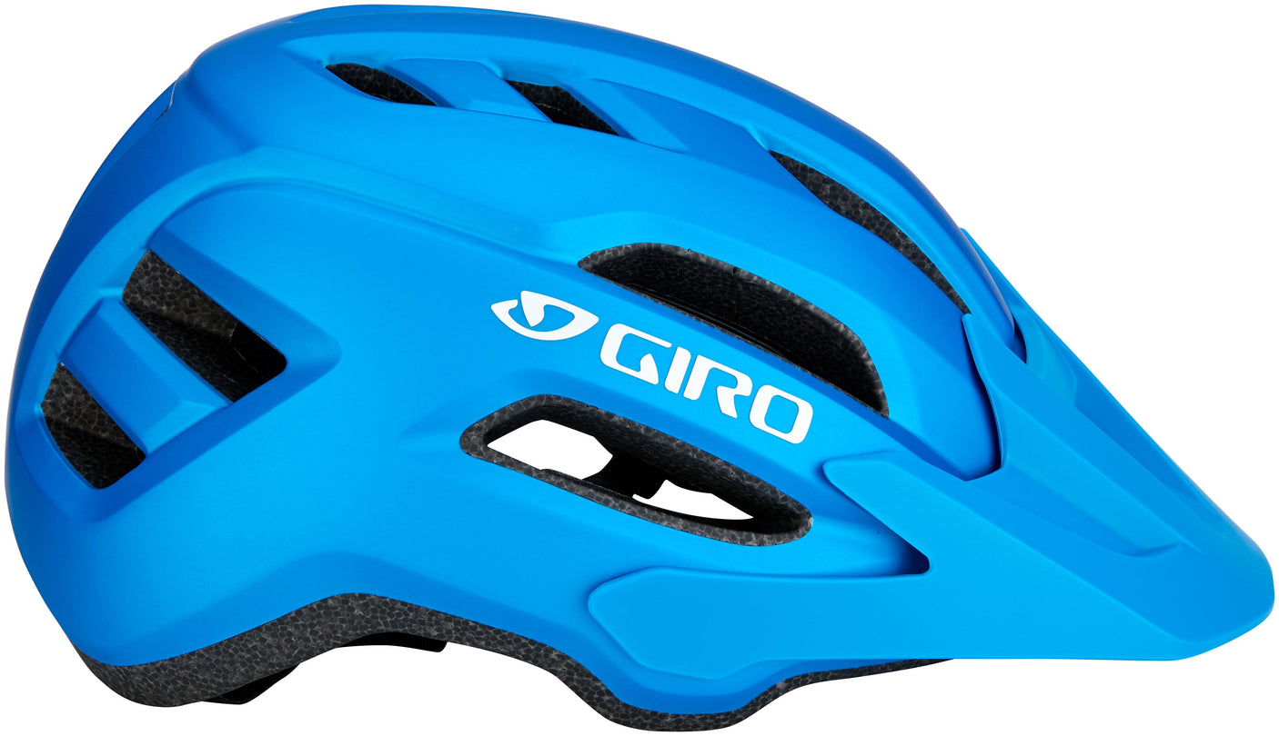 Giro Fixture II Y helm mat ano blauw