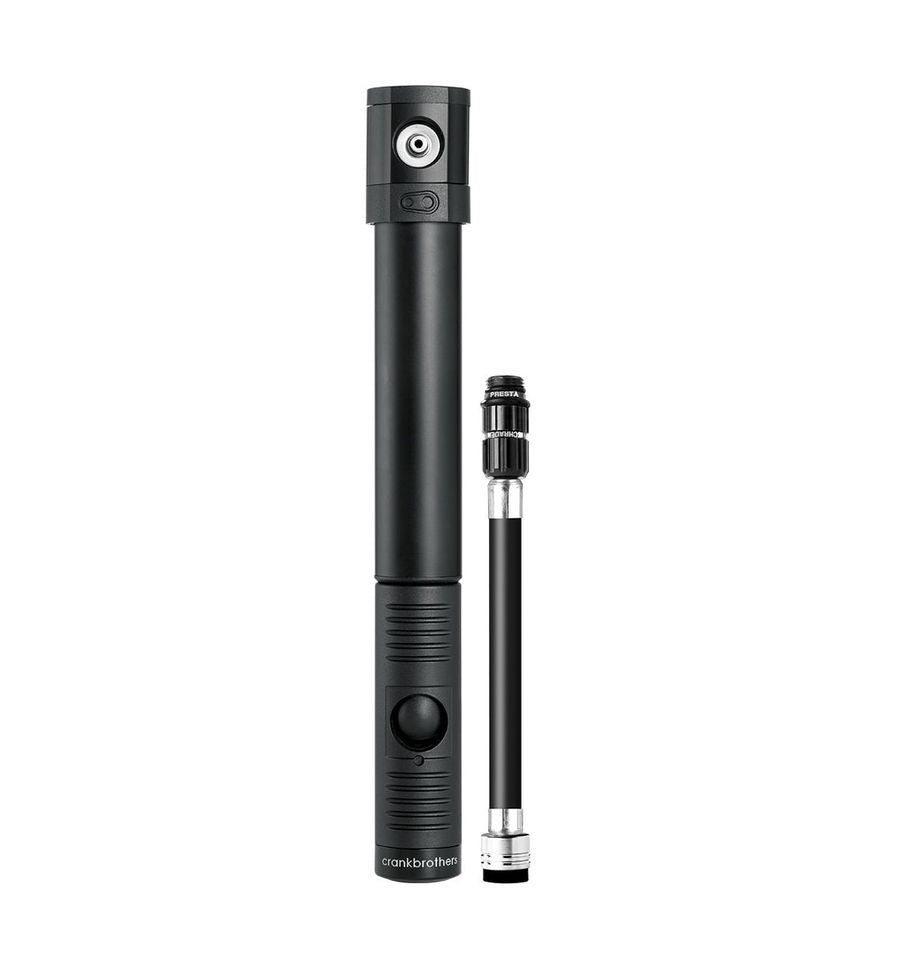 Crankbrothers Klic HV handpomp incl. framehouder Midnight Editionblack