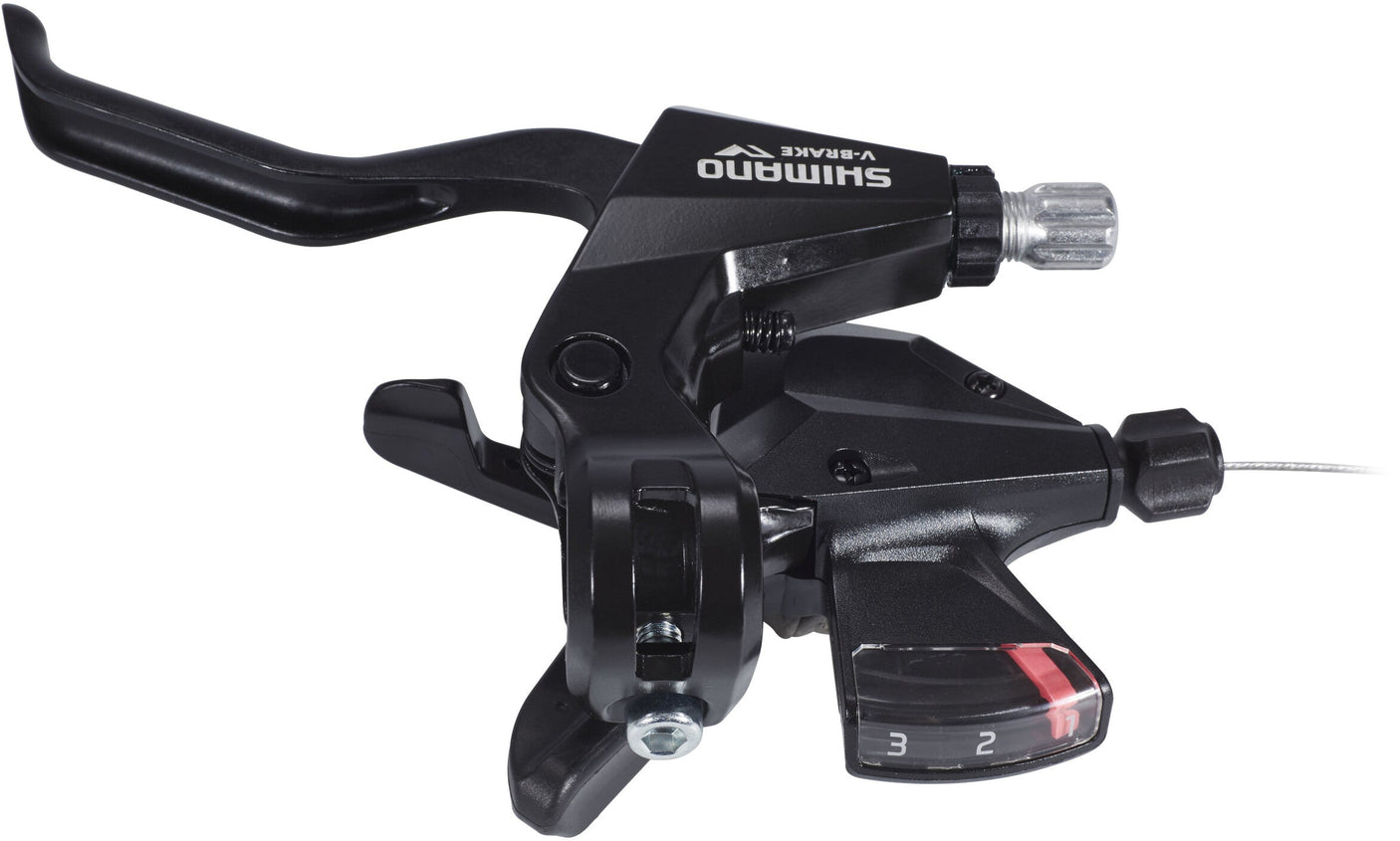 Shimano ST-M310 schakelhendel/remhendel 3-voudig links zwart