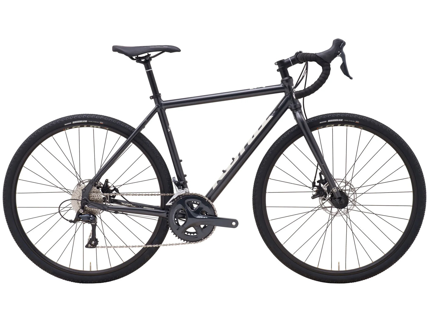 Kona 36e Rove AL/DL Zwart w/Shimano Sora & Tektro Black (2025)