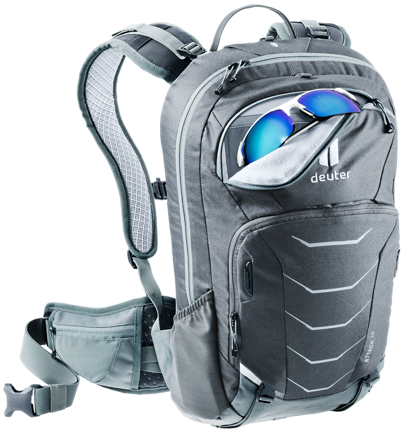 deuter Attack 16 fietsrugzak grijs