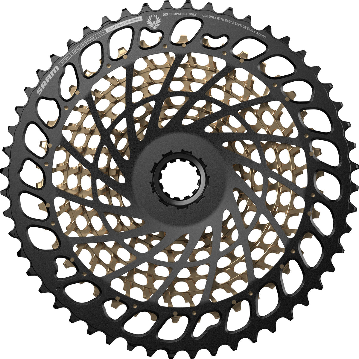 SRAM XG-1299 Eagle Cassette 12-speed C1 goud